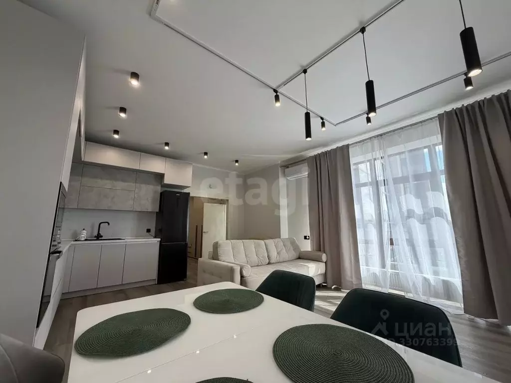 2-к кв. Татарстан, Казань ул. Абубекира Терегулова, 22 (60.9 м) - Фото 1