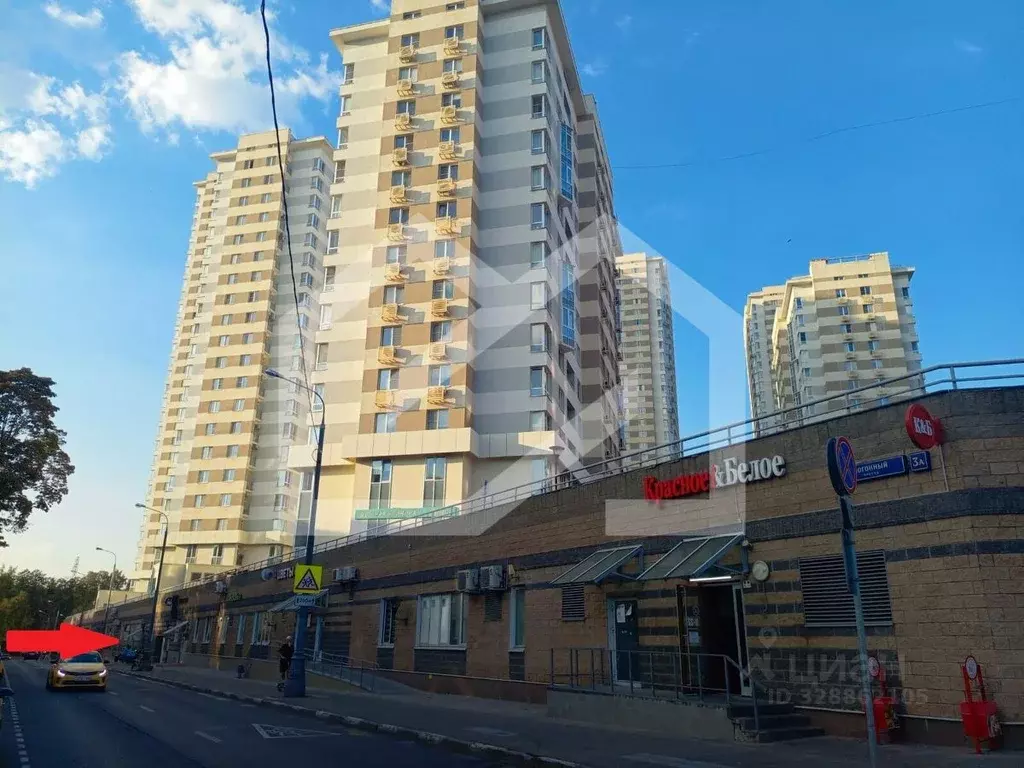 Помещение свободного назначения в Москва Погонный проезд, 3А (516 м) - Фото 1