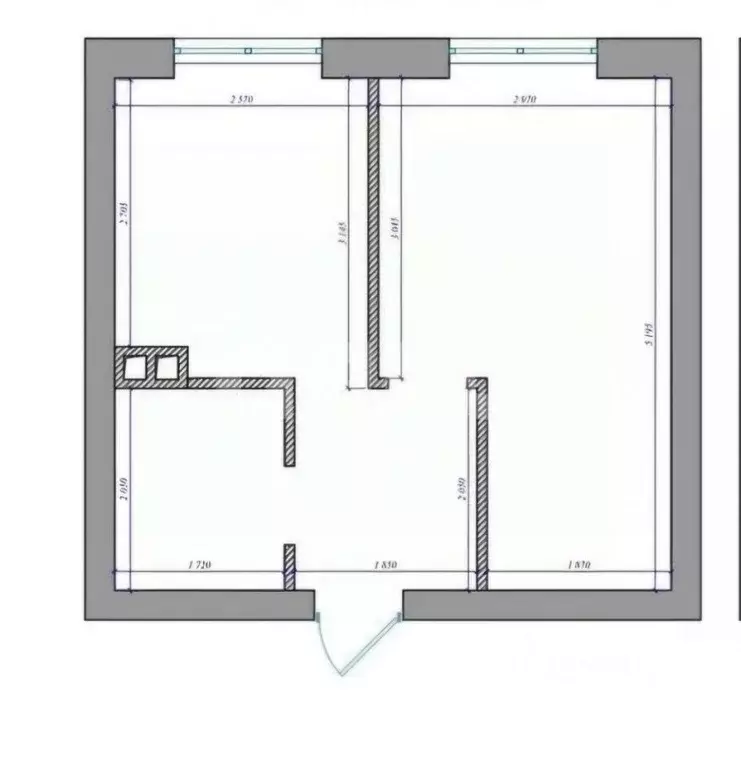 1-к кв. Московская область, Раменский муниципальный округ, пос. ... - Фото 2