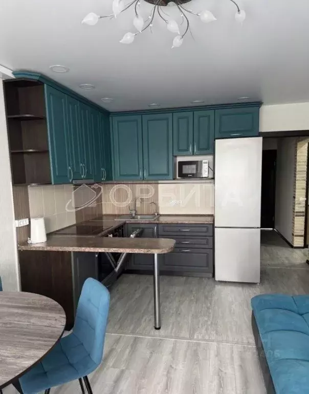 1-к кв. Тюменская область, Тюмень ул. Федюнинского, 58 (47.2 м) - Фото 2