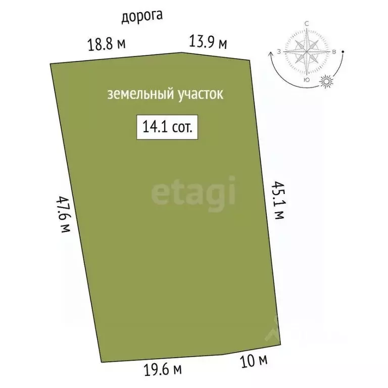 Участок в Ставропольский край, Кисловодск Березка СТ, 119 (14.0 сот.) - Фото 1