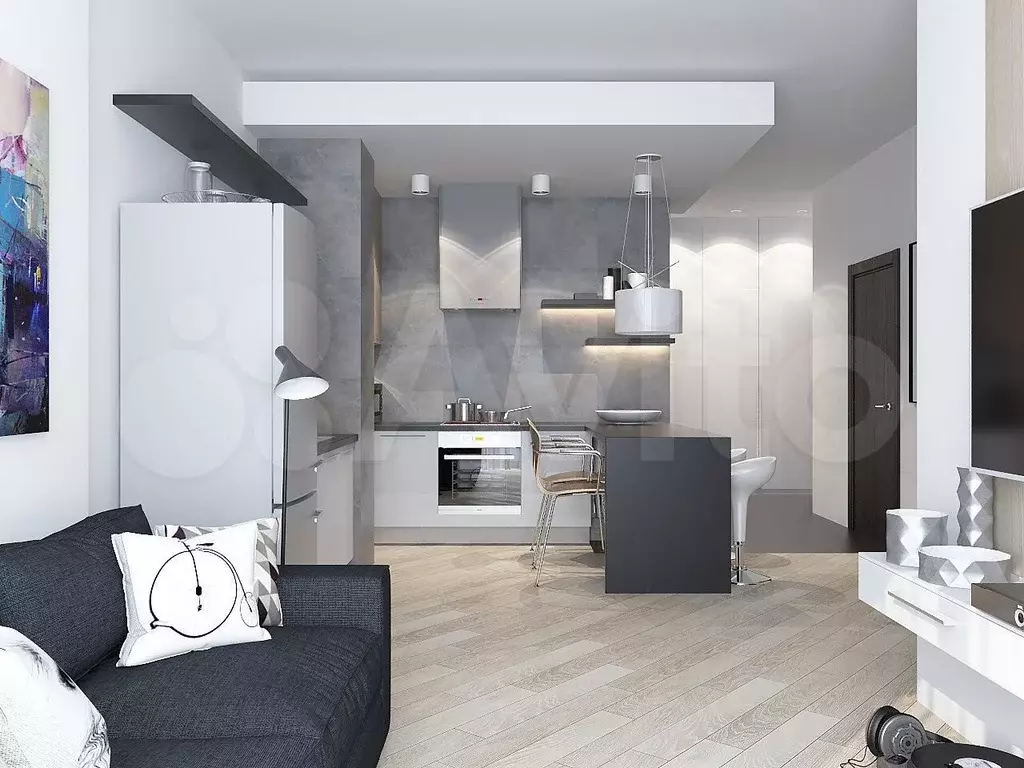 Квартира-студия, 29 м, 5/20 эт. - Фото 0