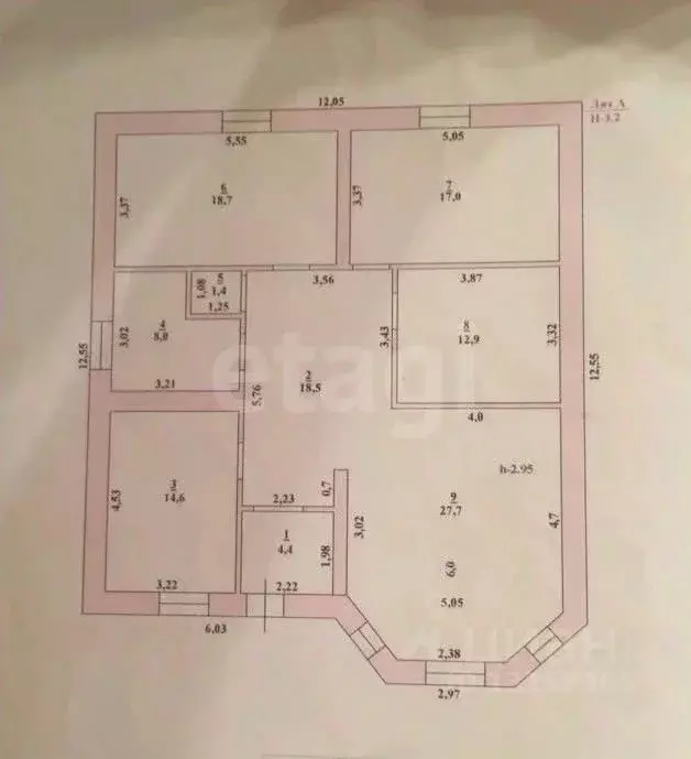 Дом в Липецкая область, Елец ул. Поселок Известкового Завода, 35 (148 ... - Фото 2