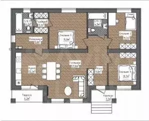 Дом в Краснодарский край, Ейское городское поселение, пос. Морской ул. ... - Фото 2