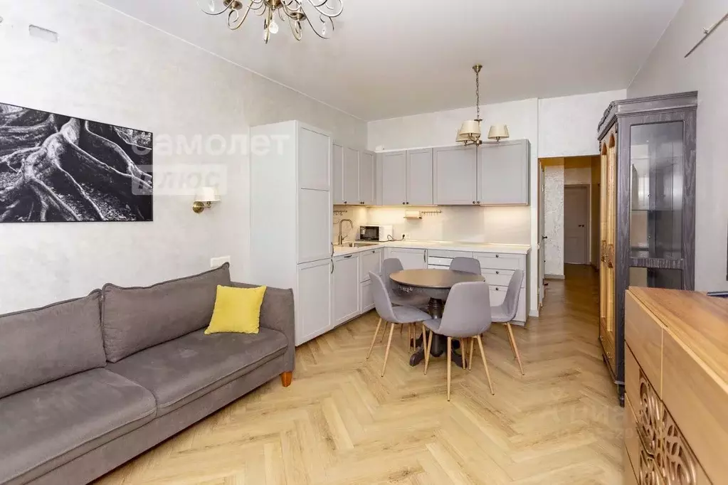 3-к кв. Москва Береговой проезд, 5Ак5 (72.0 м) - Фото 2