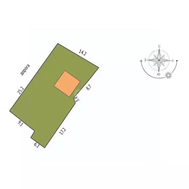 Дом в Севастополь ул. Токарева, 56 (175 м) - Фото 1