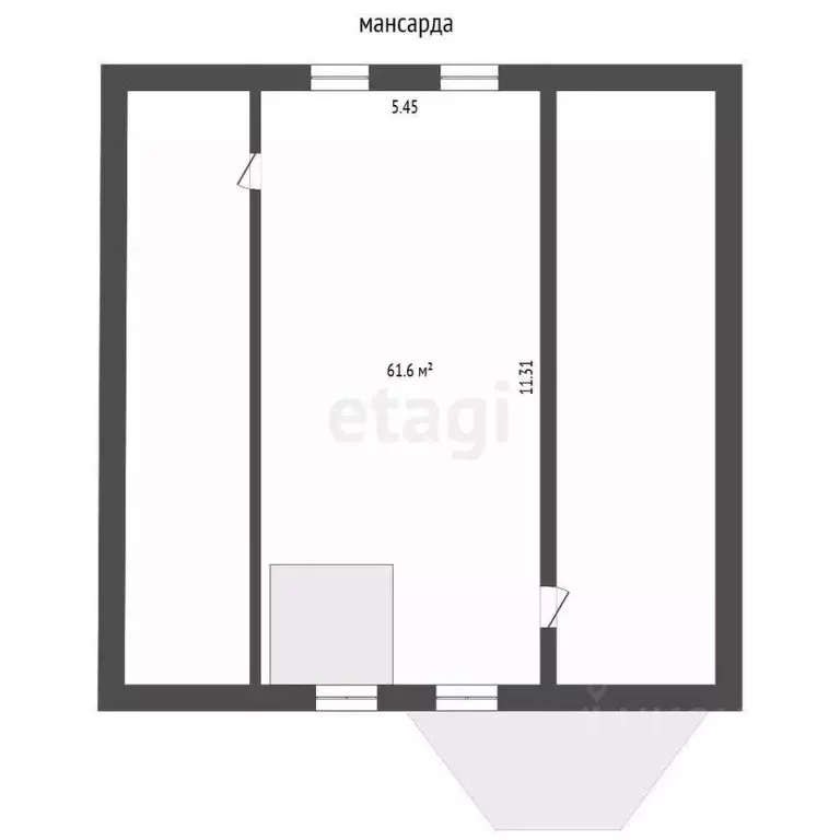 Дом в Пермский край, пос. Куеда ул. Дальняя, 10 (308 м) - Фото 2