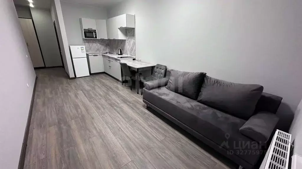 Студия Тюменская область, Тюменский муниципальный округ, д. Дударева ... - Фото 1