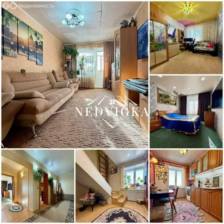 3-комнатная квартира: Мирный, улица Тихонова, 12к2 (71.1 м) - Фото 0