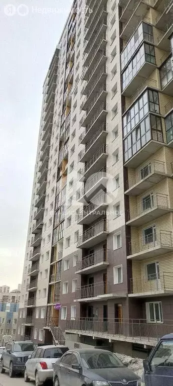 Квартира-студия: Новосибирск, улица Дуси Ковальчук, 244 (30 м) - Фото 1