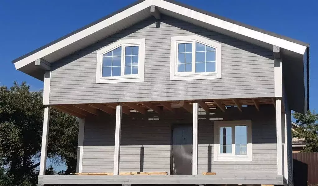 Дом в Вологодская область, пос. Огарково ул. Сиреневая (128 м) - Фото 1