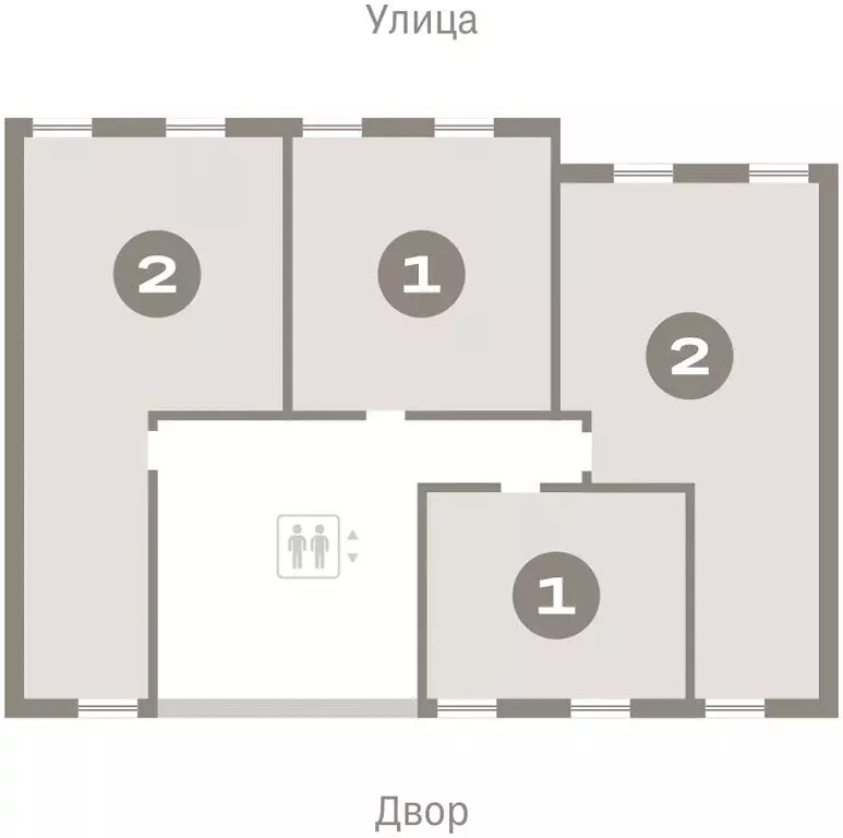 1-комнатная квартира: Тюмень, жилой комплекс Республики 205 (43.18 м) - Фото 1