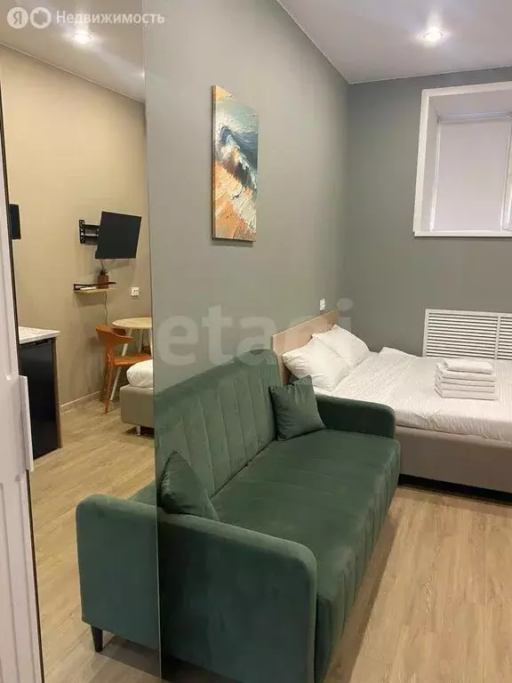 Квартира-студия: Казань, переулок Односторонки Гривки, 10 (27 м) - Фото 2