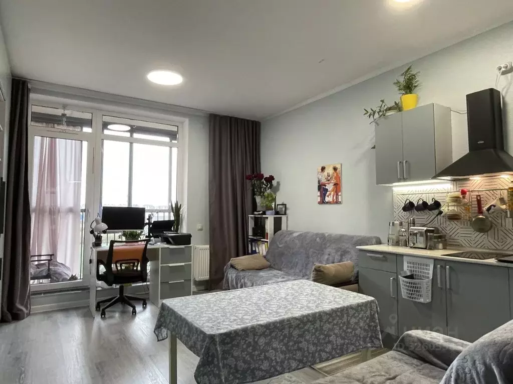 Студия Ленинградская область, Всеволожский район, пос. Бугры ул. ... - Фото 2