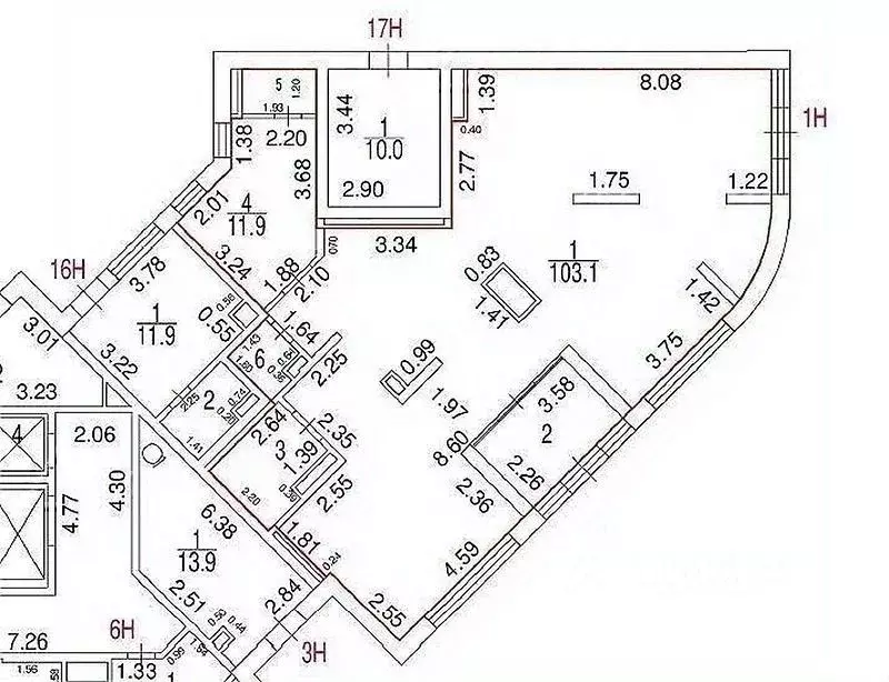 Помещение свободного назначения в Москва Кастанаевская ул., 32 (132 м) - Фото 2