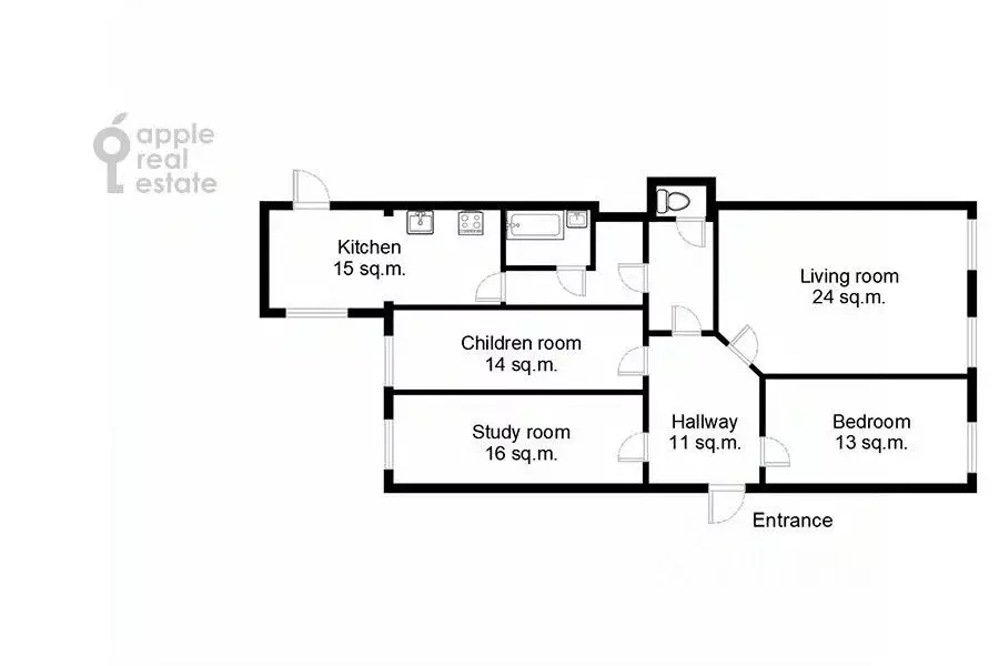 4-к кв. Москва Армянский пер., 7 (115.0 м) - Фото 2