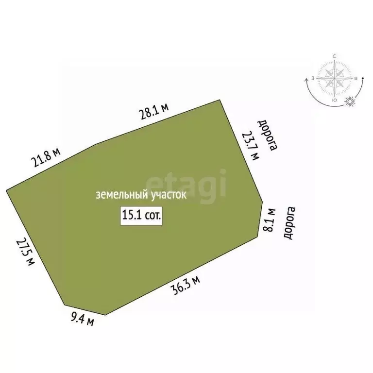 Участок в Владимирская область, Меленковский муниципальный округ, с. ... - Фото 1