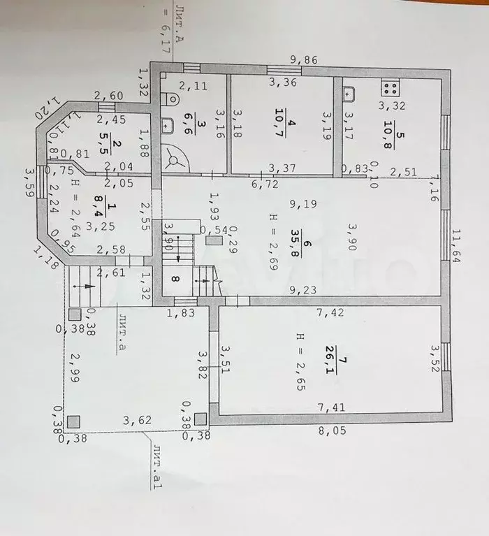 Дом 203,8 м на участке 6 сот. - Фото 0