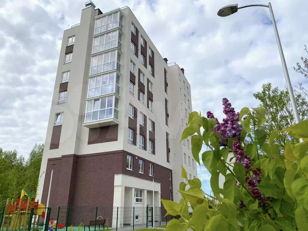 1-к. квартира, 34,1 м, 6/8 эт. - Фото 0