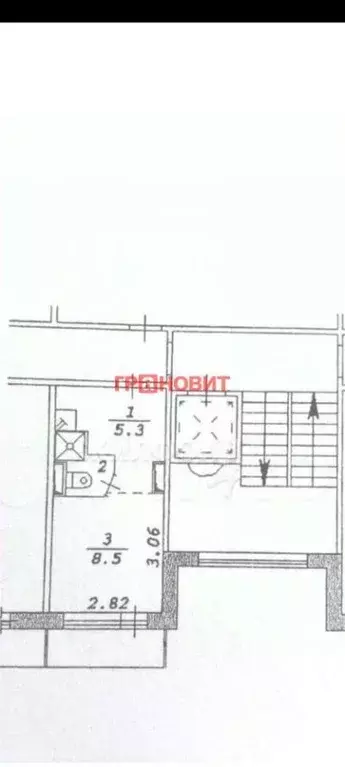 Студия Новосибирская область, Новосибирск Затулинский жилмассив, ул. ... - Фото 1