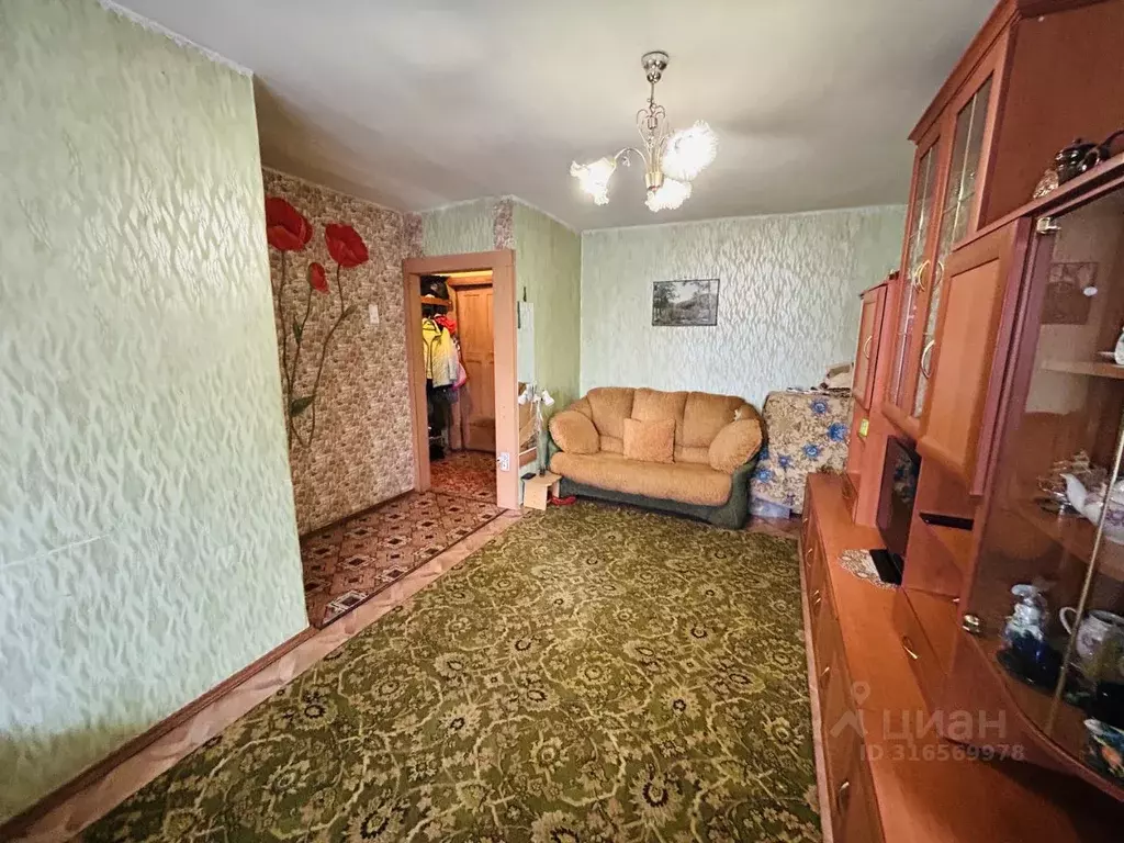 2-к кв. Кемеровская область, Новокузнецк ул. Кирова, 2А (40.2 м) - Фото 1
