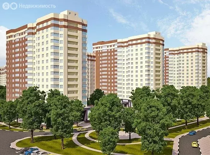 3-комнатная квартира: Видное, Завидная улица, 17 (74 м) - Фото 2