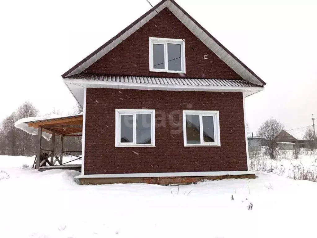 Дом в Вологодская область, Великоустюгский муниципальный округ, д. ... - Фото 1