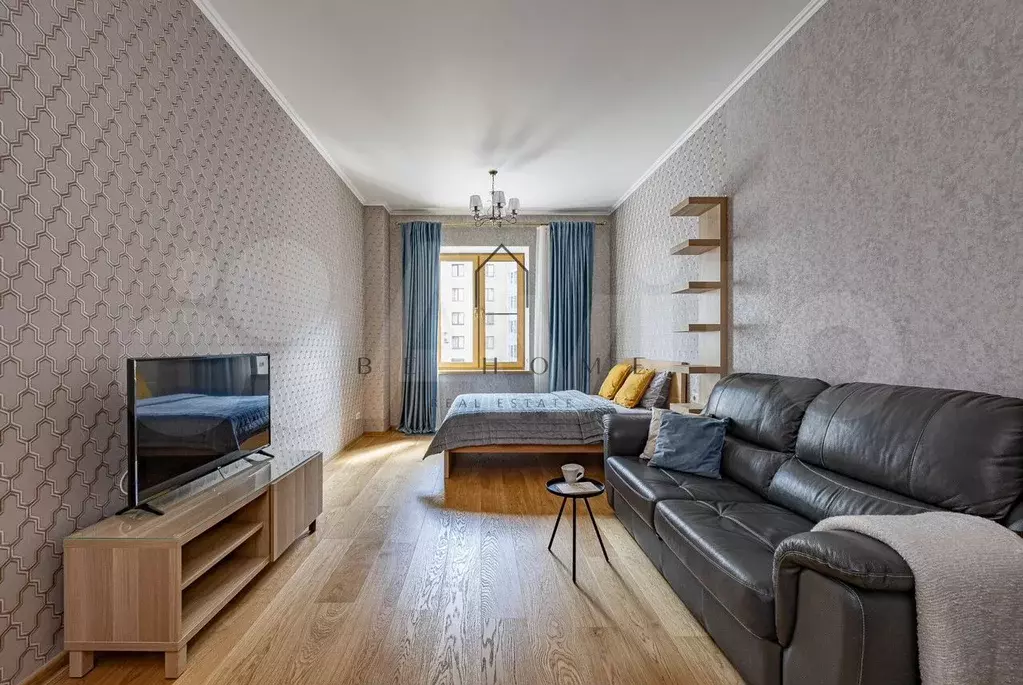 1-к. квартира, 46 м, 3/7 эт. - Фото 0