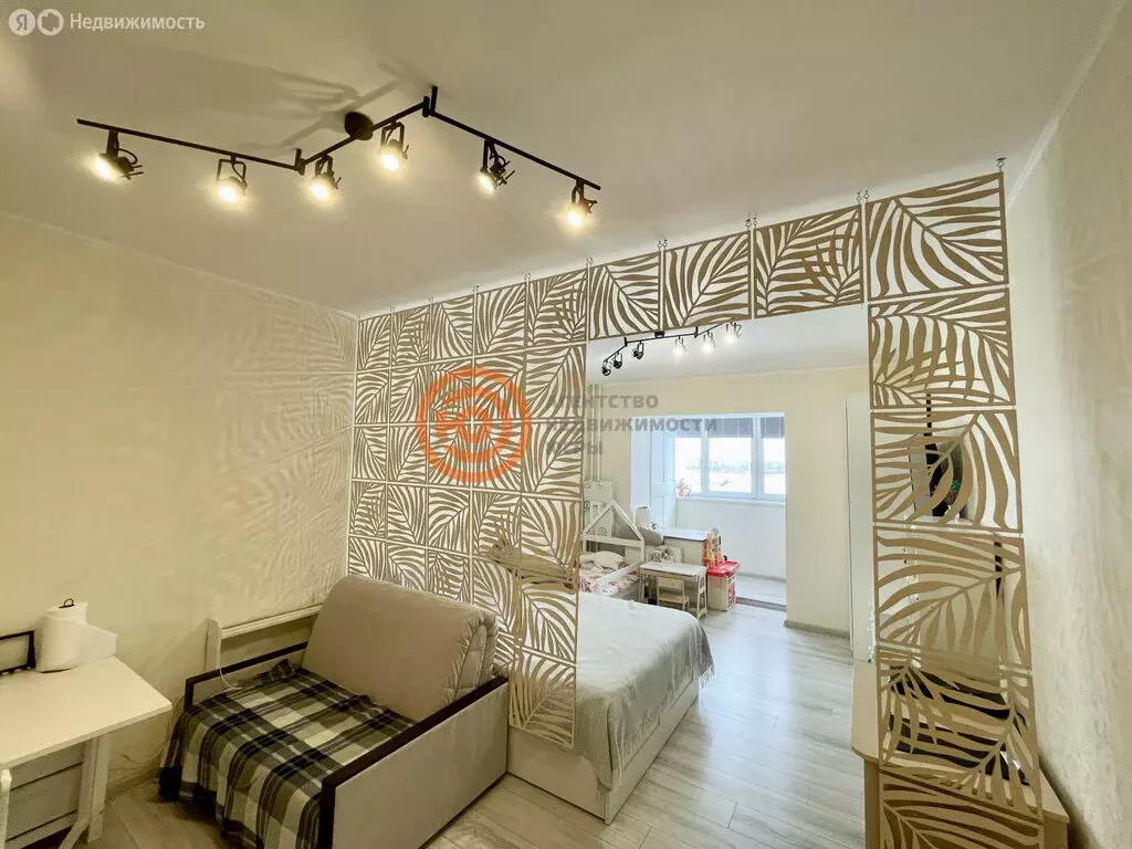 Квартира-студия: Тюмень, Интернациональная улица, 199к1 (33.6 м) - Фото 1