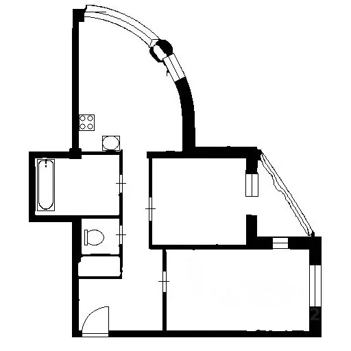 2-к кв. Санкт-Петербург Усть-Славянка тер., ул. Заводская, 17 (61.4 м) - Фото 2