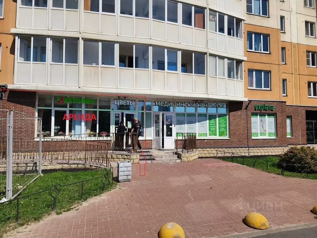 Помещение свободного назначения в Санкт-Петербург ул. Маршала ... - Фото 1