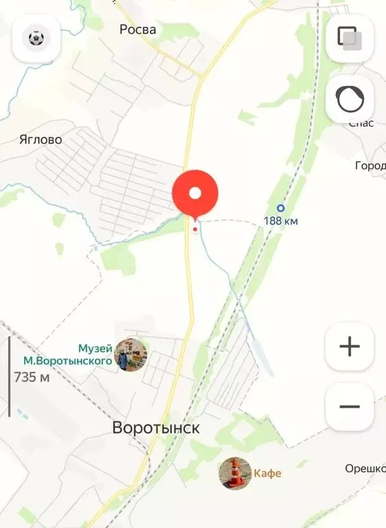 Участок в Калужская область, Бабынинский муниципальный округ, ... - Фото 2