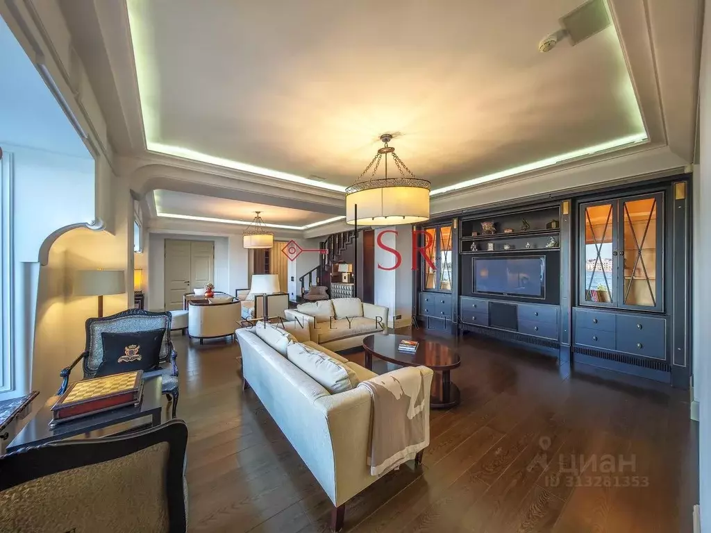 5-к кв. Санкт-Петербург Петровская наб., 8 (232.0 м) - Фото 2