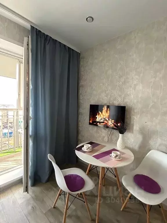 Студия Новосибирская область, Обь Октябрьская ул., 5 (28.0 м) - Фото 2