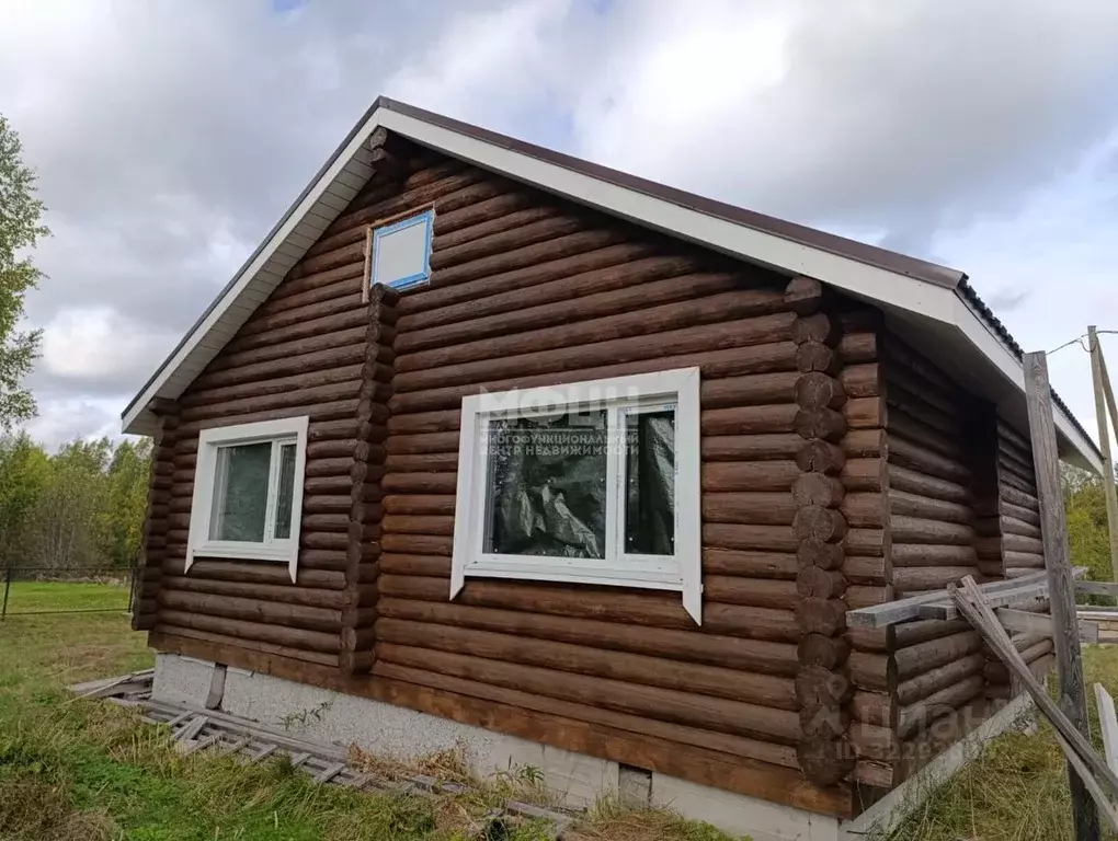 Дом в Карелия, Пряжинский район, пос. Матросы Гористая ул., 21 (58 м) - Фото 1