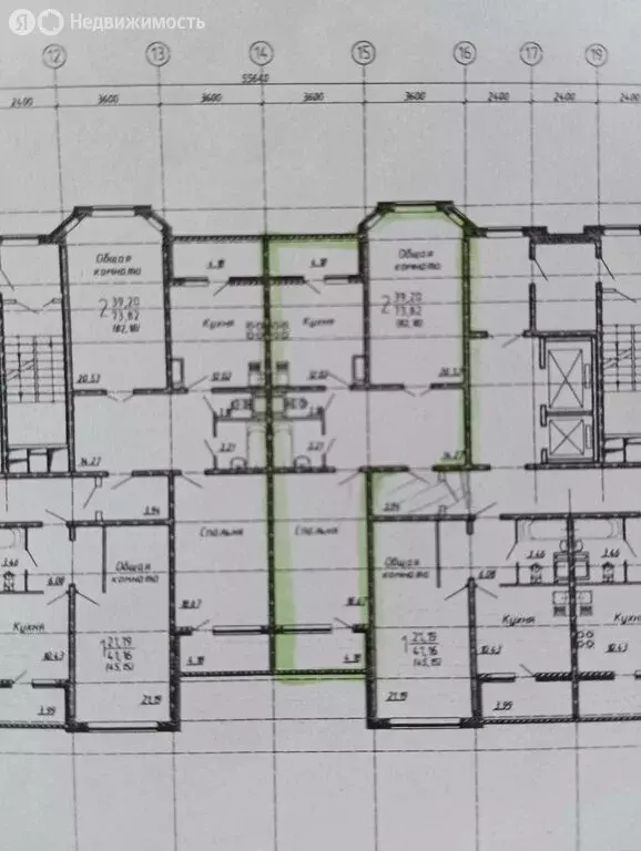 2-комнатная квартира: Воронеж, улица Антонова-Овсеенко, 33Б (75.4 м) - Фото 1