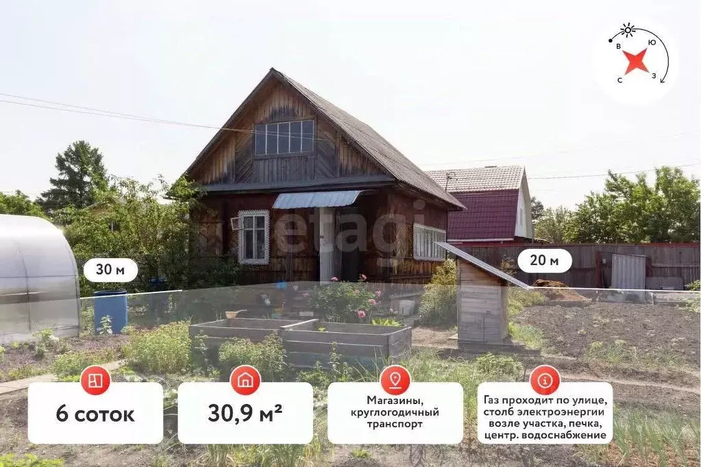 Дом в Тюменская область, Тюмень Собственников недвижимости Весна СНТ,  ... - Фото 0