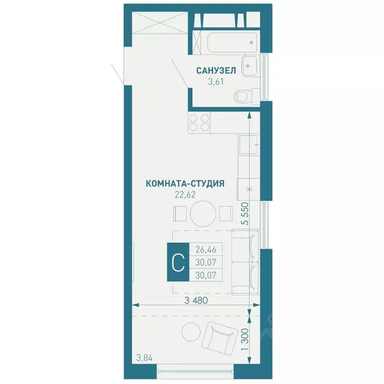 Студия Краснодарский край, Краснодар пос. Березовый, Витаминкомбинат ... - Фото 1