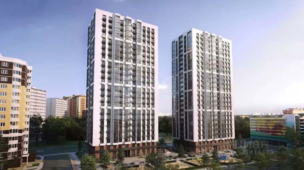 2-к кв. Московская область, Одинцово Северная ул., 1 (58.5 м) - Фото 1