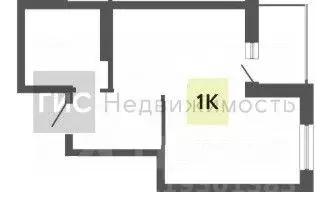 1-к кв. Новосибирская область, Новосибирск ул. Петухова, 172 (40.0 м) - Фото 1