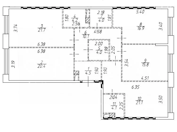 4-к кв. Москва Винницкая ул., 8к2 (126.8 м) - Фото 1