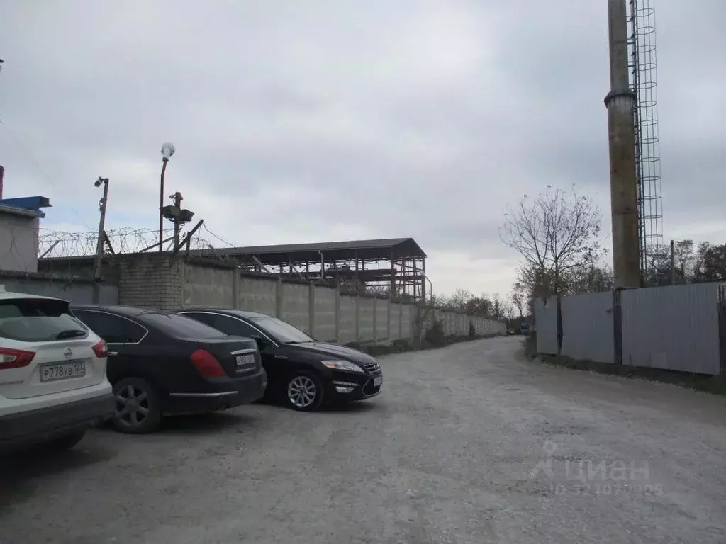 Склад в Краснодарский край, Новороссийск городской округ, с. Гайдук ... - Фото 1