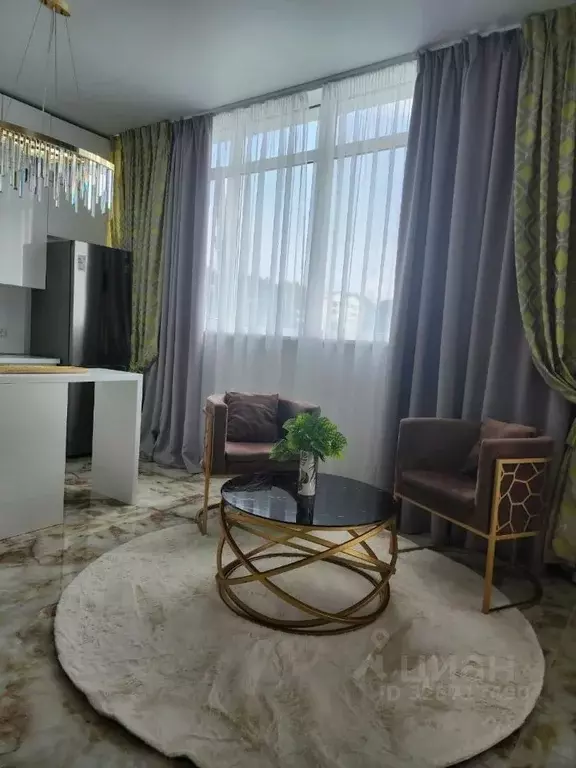 Студия Краснодарский край, Сочи Курортный просп., 95/53 (41.7 м) - Фото 1