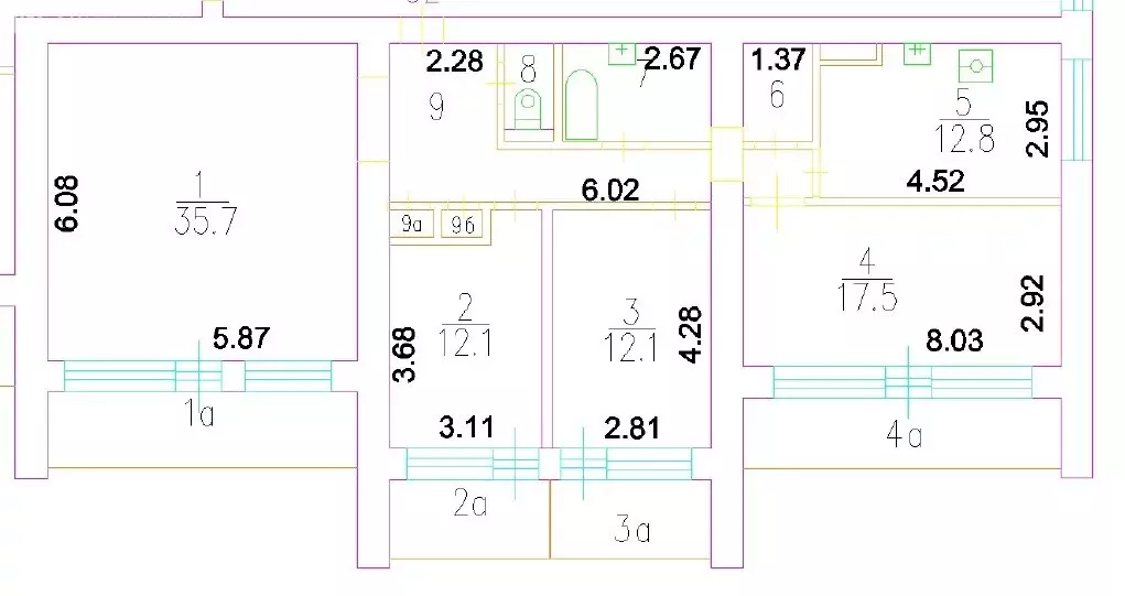 4-комнатная квартира: Москва, Большая Никитская улица, 37с1 (134 м) - Фото 2