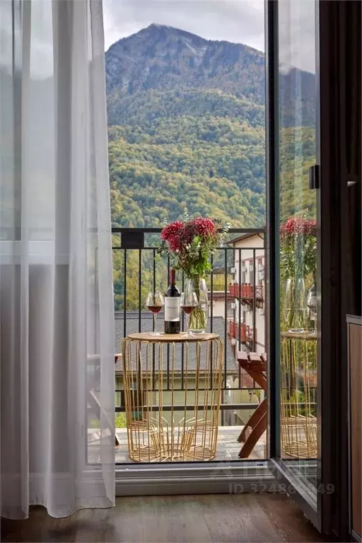 Студия Краснодарский край, Сочи Красная Поляна пгт, ул. Пчеловодов, ... - Фото 1