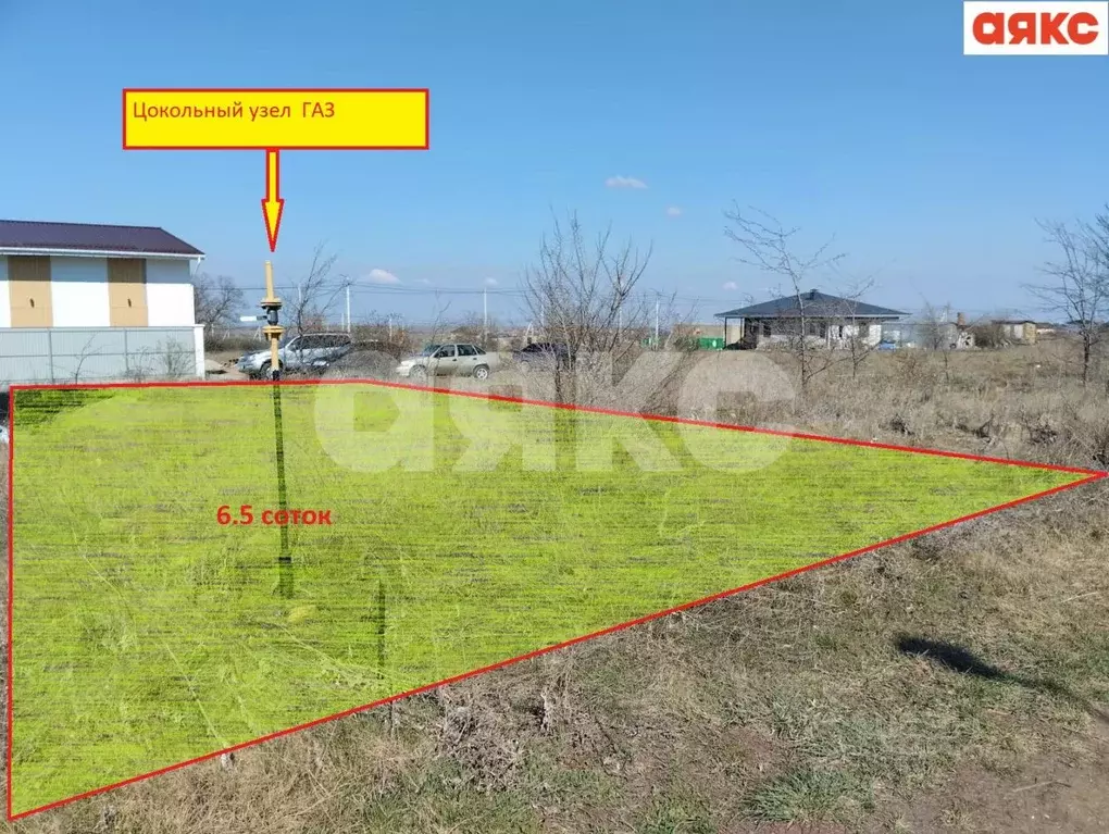 Участок в Крым, Симферопольский район, с. Мирное 124 (6.5 сот.) - Фото 1