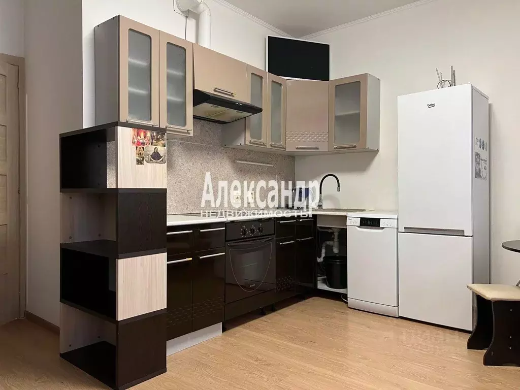 Студия Санкт-Петербург аллея Арцеуловская, 23к1 (24.2 м) - Фото 1