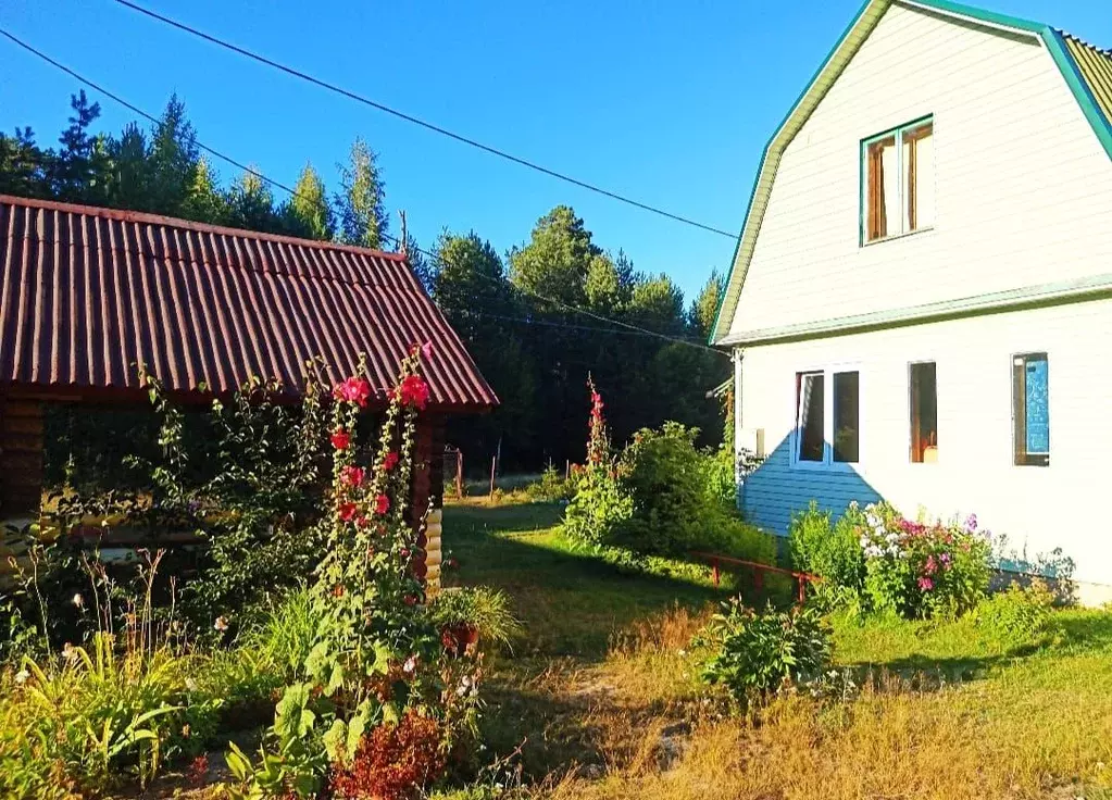 Дом в Карелия, Олонецкий район, Коверское с/пос, д. Сяндеба  (100 м) - Фото 0