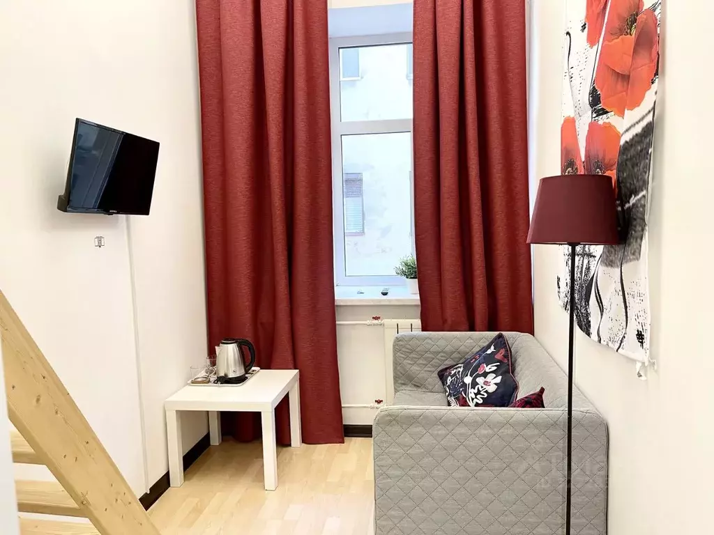 Студия Санкт-Петербург Лиговский просп., 47 (12.5 м) - Фото 1