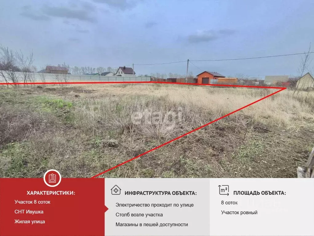 Участок в Белгородская область, Строитель Яковлевский городской округ, ... - Фото 0